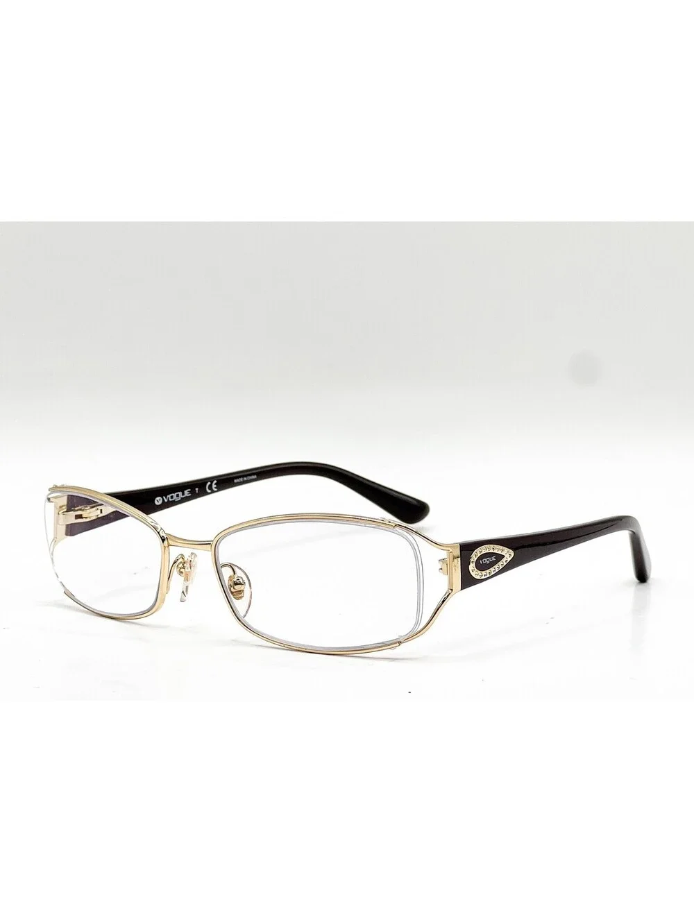 Vogue VO 3896-BI 280 Gold Brown Authentic Eyeglass Frames 52-17